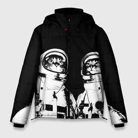Мужская зимняя куртка 3D с принтом Коты Космонавты в Екатеринбурге, верх — 100% полиэстер; подкладка — 100% полиэстер; утеплитель — 100% полиэстер | длина ниже бедра, свободный силуэт Оверсайз. Есть воротник-стойка, отстегивающийся капюшон и ветрозащитная планка. 

Боковые карманы с листочкой на кнопках и внутренний карман на молнии. | 12 | 1961 | astronaut | cat | gagarin | mars | nasa | space | spacex | sssr | yuri | апрель | астронавт | гагарин | день | земля | космонавт | космонавтика | космос | кот | коты | кошка | лазер | луна | марс | наса | планета | поехали | полё