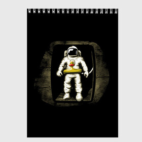 Скетчбук с принтом Первая Высадка На Луну в Екатеринбурге, 100% бумага
 | 48 листов, плотность листов — 100 г/м2, плотность картонной обложки — 250 г/м2. Листы скреплены сверху удобной пружинной спиралью | 12 | 1961 | astronaut | duck | gagarin | mars | nasa | space | spacex | sssr | yuri | апрель | астронавт | гагарин | день | земля | космонавт | космонавтика | космос | луна | марс | наса | планета | поехали | полёт | ракета | ссср | утенок |