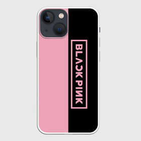 Чехол для iPhone 13 mini с принтом BLACKPINK в Екатеринбурге,  |  | blackpink | лого | минимализм | музыка | надпись