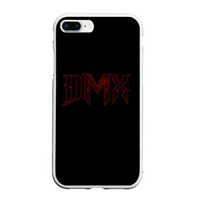 Чехол для iPhone 7Plus/8 Plus матовый с принтом DMX в Екатеринбурге, Силикон | Область печати: задняя сторона чехла, без боковых панелей | Тематика изображения на принте: black | dmx | rap | музыка | рэп | рэпер | хип хоп