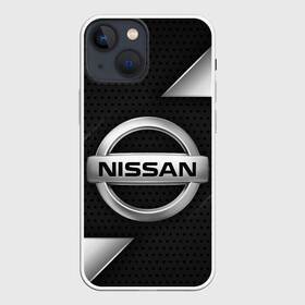 Чехол для iPhone 13 mini с принтом NISSAN   НИССАН   МЕТАЛЛ в Екатеринбурге,  |  | Тематика изображения на принте: auto | car | nissan | nissan qashqai | nissan skyline | nissan x trail | sport | steel | авто | альмера | железо. | кашкай | металл | нисан | ниссан | ноут | скайлайн | спорт | террано | трейл