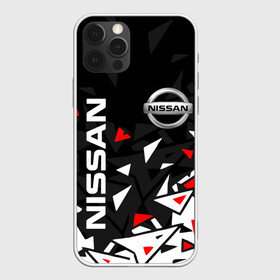 Чехол для iPhone 12 Pro с принтом NISSAN НИССАН ОСКОЛКИ в Екатеринбурге, силикон | область печати: задняя сторона чехла, без боковых панелей | auto | car | nissan | nissan qashqai | nissan skyline | nissan x trail | sport | авто | альмера | кашкай | нисан | ниссан | ноут | осколки | скайлайн | спорт | стекло. | террано | трейл