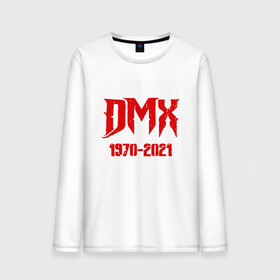 Мужской лонгслив хлопок с принтом DMX - Rest In Peace в Екатеринбурге, 100% хлопок |  | dmx | dog | earl simmons | hip hop | music | new york | rap | rapper | rip | ruff ryders | диэмикс | музыка | нью йорк | пёс | рэп | рэпер | хипхоп | эрл симмонс