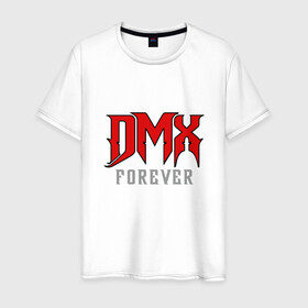 Мужская футболка хлопок с принтом DMX Forever в Екатеринбурге, 100% хлопок | прямой крой, круглый вырез горловины, длина до линии бедер, слегка спущенное плечо. | dmx | dog | earl simmons | hip hop | music | new york | rap | rapper | rip | ruff ryders | диэмикс | музыка | нью йорк | пёс | рэп | рэпер | хипхоп | эрл симмонс