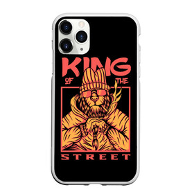 Чехол для iPhone 11 Pro Max матовый с принтом KING Street в Екатеринбурге, Силикон |  | animal | brutal | king | megane | of | street | the | горила | животное | зверь | король | обезьяна | реп | улиц | хипстер