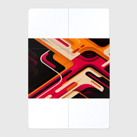 Магнитный плакат 2Х3 с принтом Traffic в Екатеринбурге, Полимерный материал с магнитным слоем | 6 деталей размером 9*9 см | Тематика изображения на принте: abstract | pink | purple | vector | линии | оранжевый | розовый