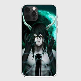 Чехол для iPhone 12 Pro с принтом Ulquiorra Schiffer Bleach в Екатеринбурге, силикон | область печати: задняя сторона чехла, без боковых панелей | anime | archangel | art | aurora | bleach | manga | schiffer | ulquiorra | аниме | арт | блич | манга