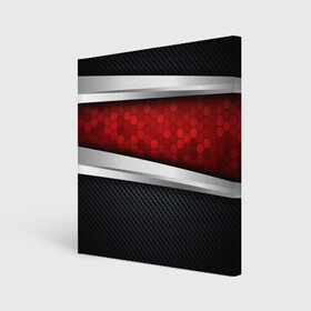 Холст квадратный с принтом 3D Красные соты металлические в Екатеринбурге, 100% ПВХ |  | Тематика изображения на принте: luxury | versace | vip | абстракция | версаче | вип | паттерн | роскошь | текстуры