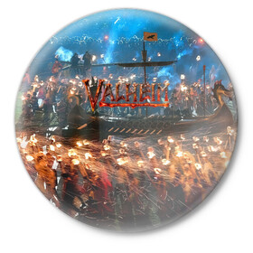 Значок с принтом Valheim Корабль в Екатеринбурге,  металл | круглая форма, металлическая застежка в виде булавки | fantasy | mmo | valheim | valve | валхейм | вальхейм | викинги | выживалка | игра | королевская битва | ммо | ролевая игра | фэнтази