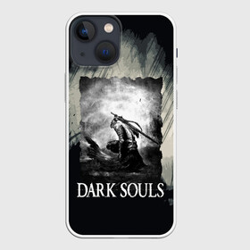Чехол для iPhone 13 mini с принтом DARK SOULS 3 в Екатеринбурге,  |  | dark souls | darksouls | tegunvte | демоны | рыцарь | средневековье | темные души