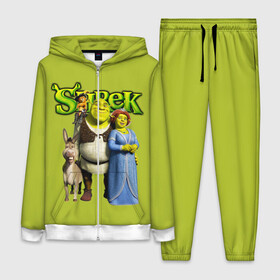 Женский костюм 3D с принтом Шрек Shrek в Екатеринбурге,  |  | cartoon | fiona | shrek | болото | детям | комедия | кот в сапогах | мультик | огр | осел | персонажи мультфильмов | тролль | фиона | шрек