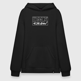 Худи SuperOversize хлопок с принтом DMX | Logo (Z) в Екатеринбурге, 70% хлопок, 30% полиэстер, мягкий начес внутри | карман-кенгуру, эластичная резинка на манжетах и по нижней кромке, двухслойный капюшон
 | dark man x | dmx | earl simmons | hip hop | rap | реп | репер | рэп | хип хоп | эрл симмонс