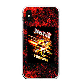 Чехол для iPhone XS Max матовый с принтом JUDAS PRIEST rock в Екатеринбурге, Силикон | Область печати: задняя сторона чехла, без боковых панелей | judas priest | гленн типтон | йен хилл | роб хэлфорд | скотт трэвис | хард рок | хеви метал