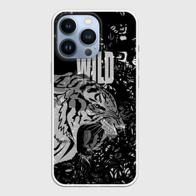 Чехол для iPhone 13 Pro с принтом WILD   ДИКИЙ в Екатеринбурге,  |  | wild | вайлд | дикий | животные | зверь | злой | клыки | кошка | оскал | пасть | тигр | хищник