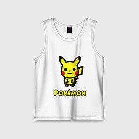 Детская майка хлопок с принтом POKEMON / ПОКЕМОН в Екатеринбурге,  |  | a bathing ape | bape | bape shark | bape sta | monkey | pikachu | pokemons | star | streetwear | бейп | горила | обезьянка | пикачу | покемоны. | стар | стритвеар | стритвир бренд | уличный стиль