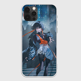 Чехол для iPhone 12 Pro Max с принтом Rolua Noa in night city в Екатеринбурге, Силикон |  | anime | art | girl | manga | аниме | арт | девушка | манга