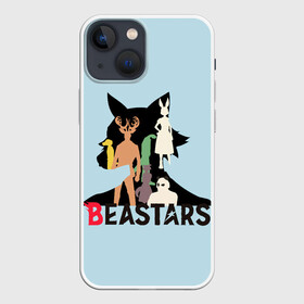 Чехол для iPhone 13 mini с принтом All beastars в Екатеринбурге,  |  | Тематика изображения на принте: anime | beastars | аниме | анимэ | биастарс | бистар | большой серый волк | легоси | хару