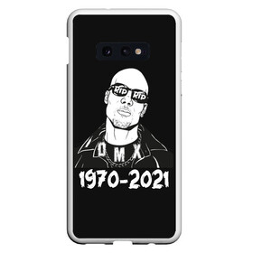 Чехол для Samsung S10E с принтом RIP DMX в Екатеринбурге, Силикон | Область печати: задняя сторона чехла, без боковых панелей | again | and | at | blood | born | champ | clue | d | dark | dj | dmx | dog | earl | flesh | get | grand | hell | hot | is | its | legend | loser | lox | m | man | me | my | now | of | simmons | the | then | there | walk | was | with | x | year | 