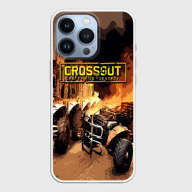 Чехол для iPhone 13 Pro с принтом Crossout Online в Екатеринбурге,  |  | Тематика изображения на принте: action | crossout | online | tegunvte | выживание | экшен