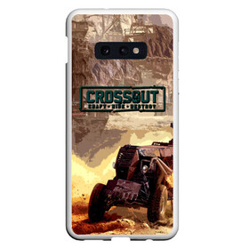 Чехол для Samsung S10E с принтом CROSSOUT 2021 в Екатеринбурге, Силикон | Область печати: задняя сторона чехла, без боковых панелей | Тематика изображения на принте: action | crossout | online | tegunvte | выживание | экшен