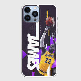 Чехол для iPhone 13 Pro Max с принтом Леброн в Екатеринбурге,  |  | basketball | lakers | lebron | media | nba | toplanding | баскетболл | леброн | лейкерс | лого баскетбольных клубов | лос анджелес | нба