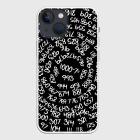 Чехол для iPhone 13 mini с принтом 1000 7 в Екатеринбурге,  |  | anime | ken kaneki | manga | tokyo ghoul | аниме | арифметика | канеки | кен | манга | математика | минус | пример | семь | токийский гуль | тысяча