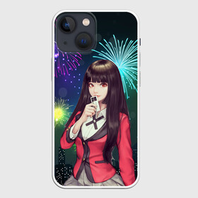 Чехол для iPhone 13 mini с принтом Anime Girl в Екатеринбурге,  |  | kakegurui | аниме | арт | безумный азарт | графика