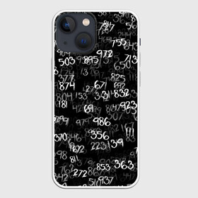 Чехол для iPhone 13 mini с принтом Минус семь в Екатеринбурге,  |  | 1000 7 | anime | ken kaneki | manga | tokyo ghoul | аниме | арифметика | канеки | кен | манга | математика | минус | семь | токийский гуль | тысяча | числа