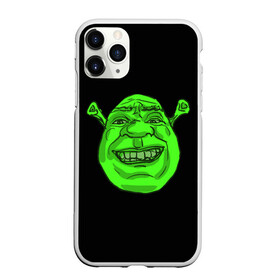 Чехол для iPhone 11 Pro матовый с принтом Shreks Face в Екатеринбурге, Силикон |  | Тематика изображения на принте: donkey | fiona | gonna | is | life | love | me | once | roll | shrek | somebody | the | told | world | артур | в | гарольд | дракон | жизнь | кот | лорд | любовь | мем | мерлин | огр | осел | пиноккио | пряник | сапогах | фаркуад | фиона | чарм