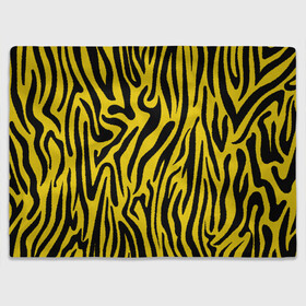 Плед 3D с принтом Тигровые полоски в Екатеринбурге, 100% полиэстер | закругленные углы, все края обработаны. Ткань не мнется и не растягивается | абстракция | зоопринт | орнамент | полоски | полосы | пчелиный | тигровый