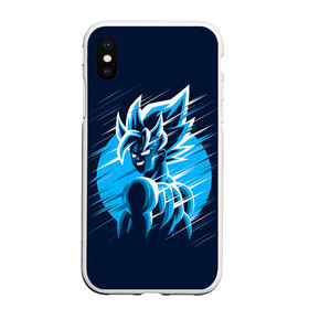 Чехол для iPhone XS Max матовый с принтом Dragon Ball Z Art в Екатеринбурге, Силикон | Область печати: задняя сторона чехла, без боковых панелей | anime | dragon ball | аниме | анимэ | драгон бал | дрэгон бол | жемчуг дракона | сон гоку