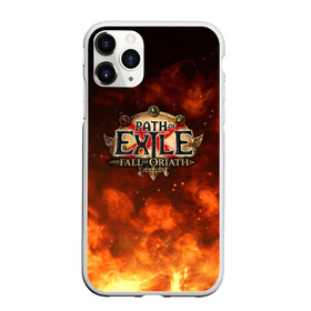 Чехол для iPhone 11 Pro Max матовый с принтом Path of Exile Logo | Путь изгнанника Лого (Z) в Екатеринбурге, Силикон |  | exile | game | path of exile | rpg | берсерк | вождь | дикарь | дуэлянт | игра | покоритель | путь изгнанника | рпг