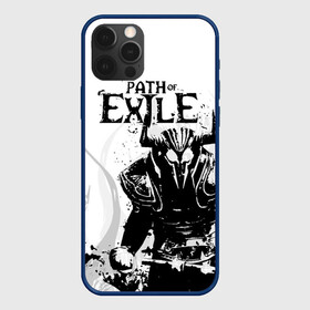 Чехол для iPhone 12 Pro с принтом PATCH OF EXILE WARRIOR в Екатеринбурге, силикон | область печати: задняя сторона чехла, без боковых панелей | Тематика изображения на принте: dota | game | path of exile | войн | дота | игра | ммо | монстр | патч оф экзайл | рыцарь