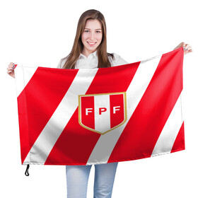 Флаг 3D с принтом Сборная Перу в Екатеринбурге, 100% полиэстер | плотность ткани — 95 г/м2, размер — 67 х 109 см. Принт наносится с одной стороны | fifa | news | peru | peru (country) | бразилия | дания | кубок америки | перу | россия | спорт | уругвай | футбол | чемпионат мира