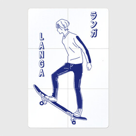 Магнитный плакат 2Х3 с принтом На скейте в бесконечность в Екатеринбурге, Полимерный материал с магнитным слоем | 6 деталей размером 9*9 см | anime | sk8 | аниме | герои | граффити | кежуал | ланга | манга | на скейте в бесконечность | скейт | скейт бесконечность | скейтборд | скейтер