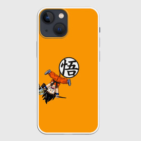 Чехол для iPhone 13 mini с принтом SAIYAN GOKU в Екатеринбурге,  |  | anime | dragon ball | аниме | анимэ | драгон бал | дрэгон бол | жемчуг дракона