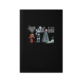 Обложка для паспорта матовая кожа с принтом Любовь, Смерть & Роботы в Екатеринбурге, натуральная матовая кожа | размер 19,3 х 13,7 см; прозрачные пластиковые крепления | Тематика изображения на принте: cat | cats | death | logo | love | netflix | robots | анимация | кино | кот | кошка | лого | любовь | нетфликс | роботы | сериал