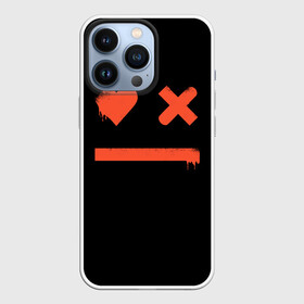Чехол для iPhone 13 Pro с принтом Smile | Love Death and Robots в Екатеринбурге,  |  | Тематика изображения на принте: death | ldr | logo | love | netflix | robots | smile | анимация | кино | лого | лср | любовь | нетфликс | роботы | сериал | смайл | смайлик