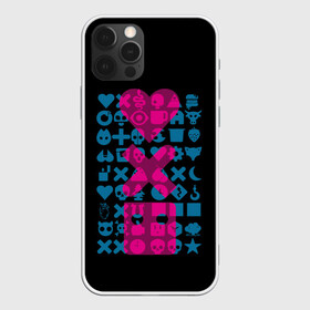 Чехол для iPhone 12 Pro с принтом Любовь. Смерть. Роботы в Екатеринбурге, силикон | область печати: задняя сторона чехла, без боковых панелей | death | heart | ldr | logo | love | netflix | robots | smile | анимация | кино | лого | лср | любовь | нетфликс | роботы | сердце | сериал | смайл | смайлик