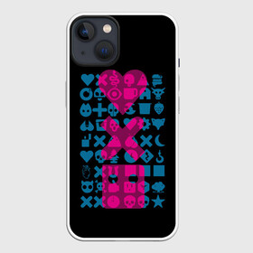 Чехол для iPhone 13 с принтом Любовь. Смерть. Роботы в Екатеринбурге,  |  | death | heart | ldr | logo | love | netflix | robots | smile | анимация | кино | лого | лср | любовь | нетфликс | роботы | сердце | сериал | смайл | смайлик