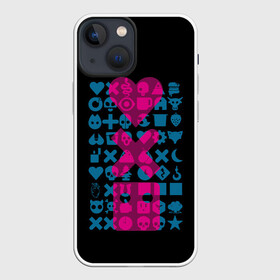 Чехол для iPhone 13 mini с принтом Любовь. Смерть. Роботы в Екатеринбурге,  |  | death | heart | ldr | logo | love | netflix | robots | smile | анимация | кино | лого | лср | любовь | нетфликс | роботы | сердце | сериал | смайл | смайлик