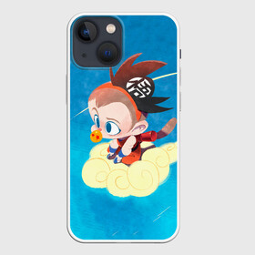 Чехол для iPhone 13 mini с принтом Baby Goku в Екатеринбурге,  |  | anime | dragon ball | аниме | анимэ | драгон бал | дрэгон бол | жемчуг дракона