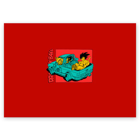 Поздравительная открытка с принтом Old Dragon Ball в Екатеринбурге, 100% бумага | плотность бумаги 280 г/м2, матовая, на обратной стороне линовка и место для марки
 | anime | dragon ball | аниме | анимэ | драгон бал | дрэгон бол | жемчуг дракона