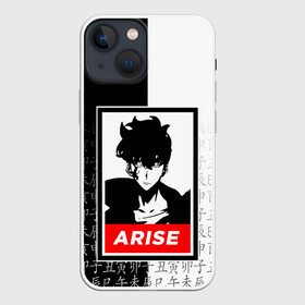 Чехол для iPhone 13 mini с принтом СОН ДЖИН ВУ   SOLO LEVELING в Екатеринбурге,  |  | anime | arise | mahwa | manga | solo leveling | аниме | манга | манхва | поднятие уровня в одиночку | сон джин ву | сун джин ву. | японская мультипликация