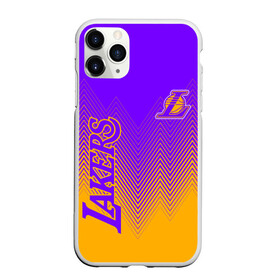 Чехол для iPhone 11 Pro матовый с принтом LOS ANGELES LAKERS / ЛЕЙКЕРС в Екатеринбурге, Силикон |  | 24 lakers | kobe bryant | lakers | los angeles lakers | баскетбол. | коби брайант | лос анджелес лейкерс | лосанджелес лейкерс