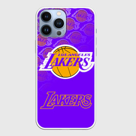 Чехол для iPhone 13 Pro Max с принтом LOS ANGELES LAKERS   ЛЕЙКЕРС в Екатеринбурге,  |  | 24 lakers | kobe bryant | lakers | los angeles lakers | баскетбол. | коби брайант | лос анджелес лейкерс | лосанджелес лейкерс