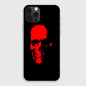 Чехол для iPhone 12 Pro Max с принтом Кровавый череп в Екатеринбурге, Силикон |  | skull | башка | голова | кость | красный череп | черепушка