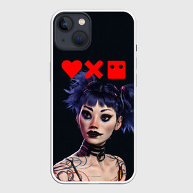 Чехол для iPhone 13 с принтом Love, Death and Robots | Lora (Z) в Екатеринбурге,  |  | death | lora | love | love death robots | netflix | robots | vedeathrobots | xbot 4000 | лора | любовь | нетфликс | роботы | сериал | сериалы