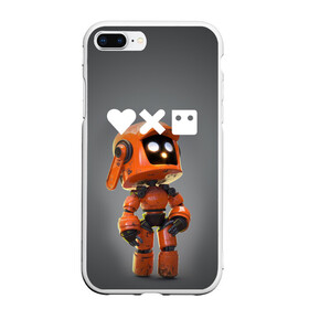 Чехол для iPhone 7Plus/8 Plus матовый с принтом Love, Death and Robots | K-VRC (Z) в Екатеринбурге, Силикон | Область печати: задняя сторона чехла, без боковых панелей | Тематика изображения на принте: death | k vrc | love | love death robots | netflix | robots | vedeathrobots | xbot 4000 | врц | любовь | нетфликс | роботы | сериал | сериалы