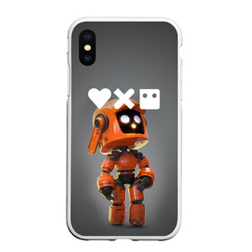 Чехол для iPhone XS Max матовый с принтом Love, Death and Robots | K-VRC (Z) в Екатеринбурге, Силикон | Область печати: задняя сторона чехла, без боковых панелей | death | k vrc | love | love death robots | netflix | robots | vedeathrobots | xbot 4000 | врц | любовь | нетфликс | роботы | сериал | сериалы